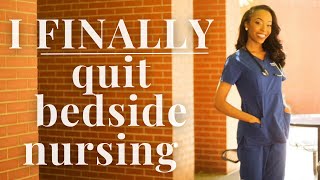 Quitting Bedside Nursing… To Work From Home!