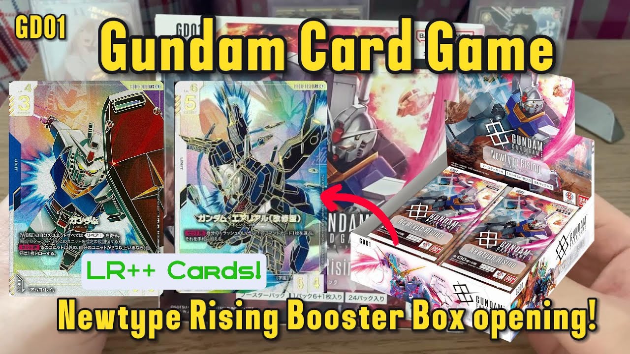 Brand new Gundam Card Game Newtype Rising booster box