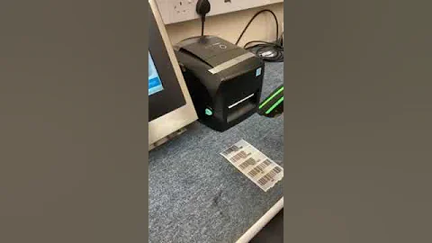 Touchscreen Weighing and Label Printing  #weighing #scales