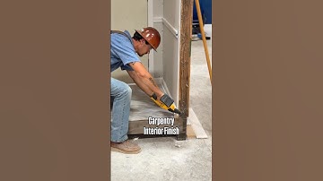 Interior Finish #norcalcarpenterstraining #union #apprentice #fyp #interior #finish