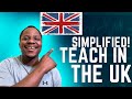 Simplified four pathways to teach in the uk