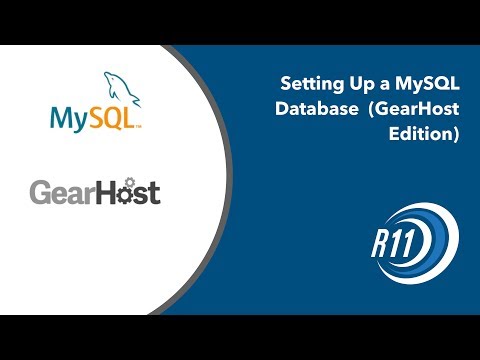 Setting Up a MySQL Database (GearHost Edition)