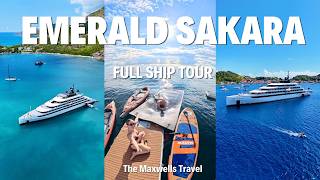 Emerald Sakara Full Ship Tour | Every Suite, Restaurant, Bar & Marina