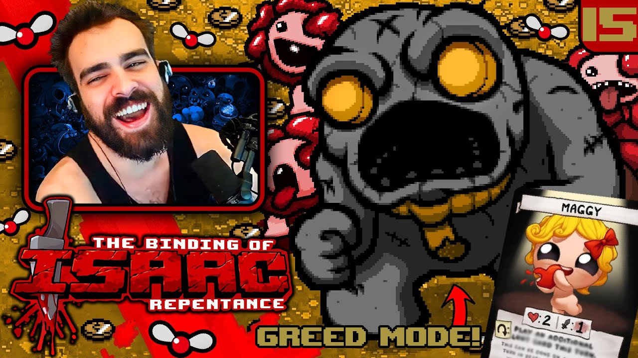 I Destroyed Greed Mode In My First Attempt! The Binding Of Isaac