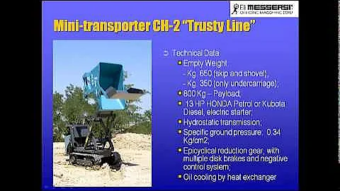 Messersi Tracked Dumpers