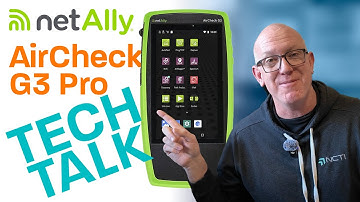 Wired Wisdom: NetAlly AirCheck G3 Pro - Tech Talk