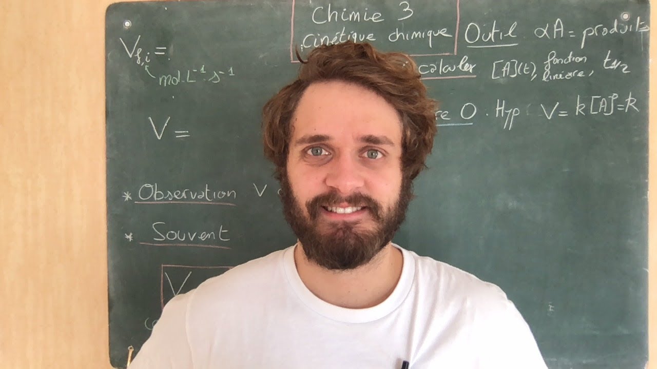 MPSI Chimie Chapitre 3 : Cinétique chimique