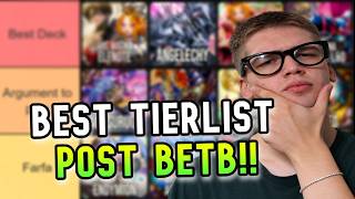 *UPDATED* 100% CORRECT TIER LIST FOR YCS HOUSTON