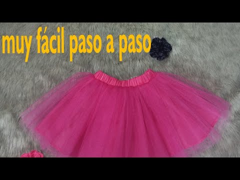 Como hacer un tutu