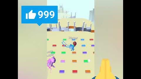 level 93 , 94 of Bridge race game play 🤨🎮