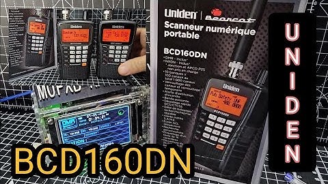 UNIDEN BCD160DM - SCANNER , DMR,NXDN ,AIRBAND ,HAM BANDS ......