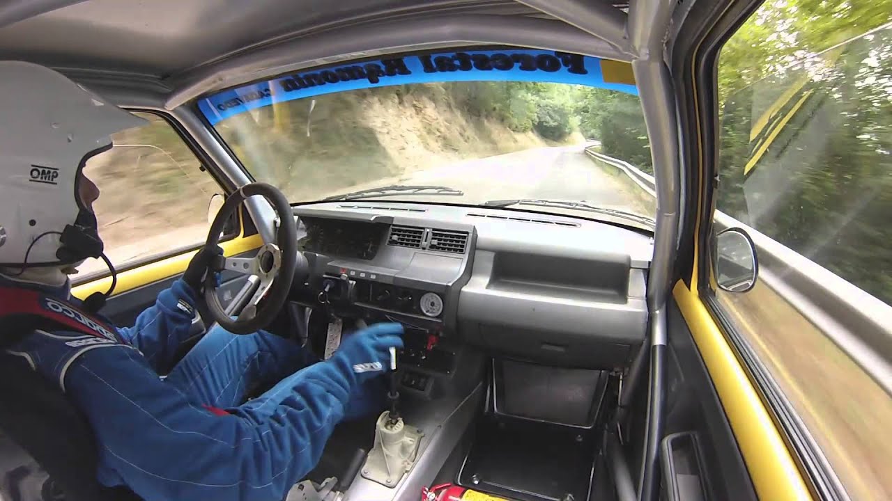 Onboard subida La Faya 2013 - Renault 5 GT turbo