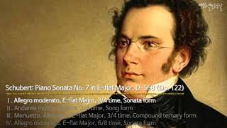 Schubert: Piano Sonata No. 7 in E-flat Major, D. 568 / Op. 122- Ⅰ. Allegro moderato