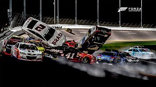 Lapped Car Destroyed The Pack! | Forza Motorsport 6 | NASCAR Expansion