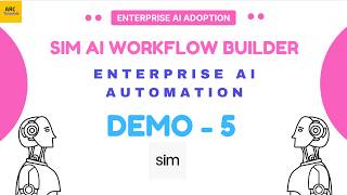 Automated Lead Enrichment & Scoring Using Sim Ai (Step-by-Step AI Tutorial) | Best N8N Alternative