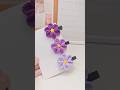 Crochet Purple Flower Hair Accessory Tutorial  Easy DIY Hair Clip