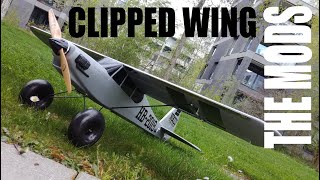 MULTIPLEX FUNCUB | CLIPPED WING CUSTOM BUILD | MODS REVIEW AND THOUGHTS