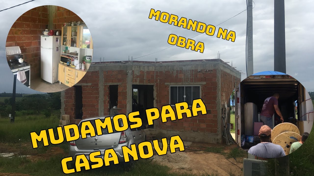 REALIZANDO NOSSO SONHO MUDAMOS PARA CASA PRPRIA  MORANDO NA OBRA