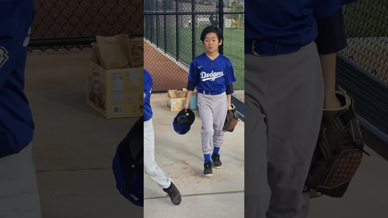 Ethan’s first baseball game!