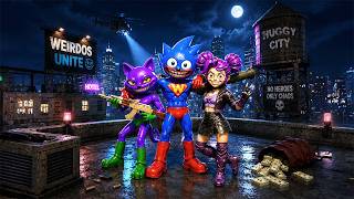 Huggy Rope Hero City Crime - Android Gameplay screenshot 1