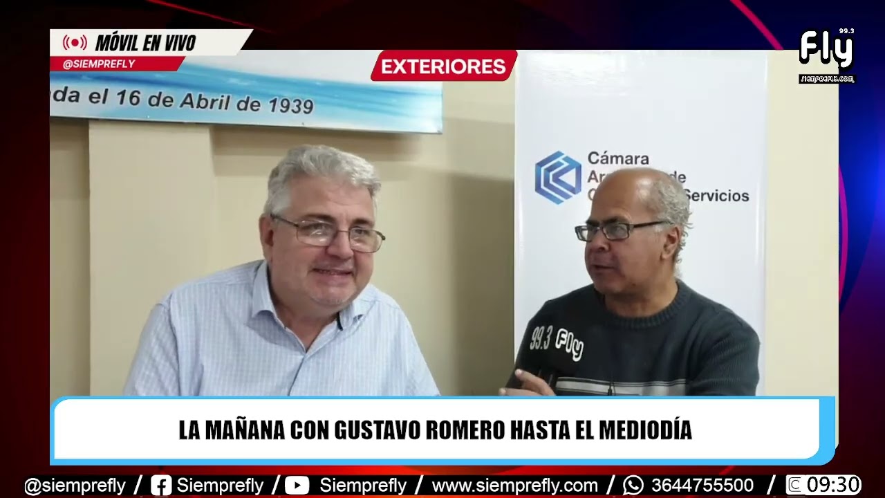 🔴𝗠𝗢́𝗩𝗜𝗟 𝗘𝗡 𝗩𝗜𝗩𝗢┃Gregorio Trabalón - Presidente de la Cámara de Comercio
