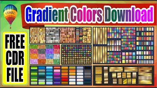 Gradients For CorelDraw - Free Cdr File 2023 - Best Graphics 4U