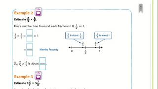 5th Grade Math Chapter 10 Lesson 2: Estimate Products of Fractions
