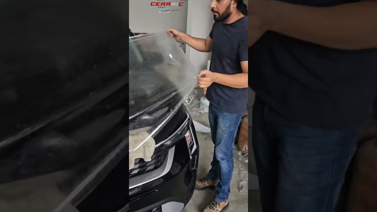 Kia Sonet Protected with Premium Paint Protection Film | Scratch-Proof & Glossy Finish 🛡️✨