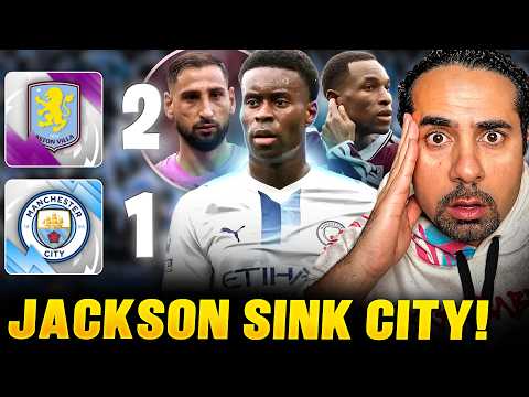 VILLA PUT CITY DOWN TO EARTH🚨 Jackson Brace Sinks Guehi & Donnarumma🔵 Villa 2-1 Man City Reaction