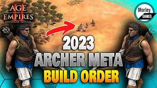 Archer Rush Meta in 2023: 1 Range Flexibility - 19 pop Archer Rush Build Order