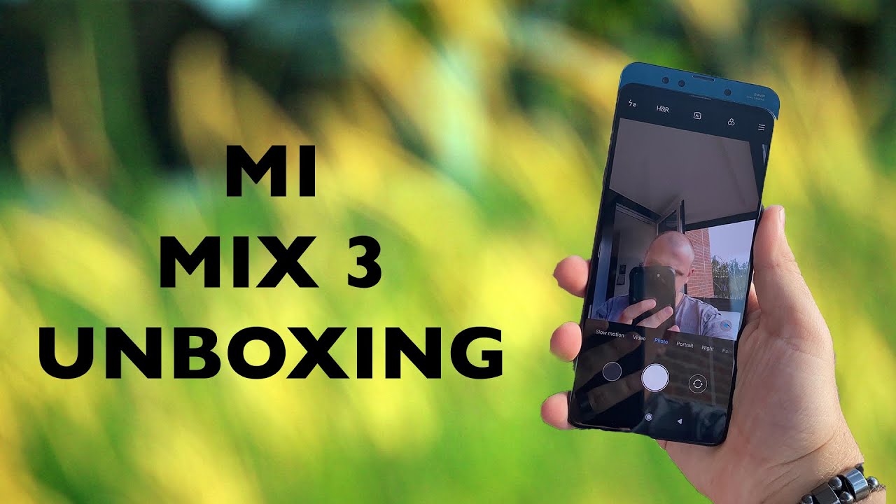 The Bezel-less beauty - Xiaomi Mi Mix 3 unboxing and first look