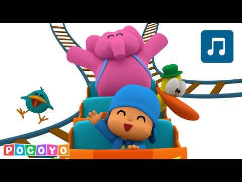 🎢 Pocoyo Opens his Amusement park! | Nursery Rhymes & Singalong | Pocoyo English | Songs for Kids