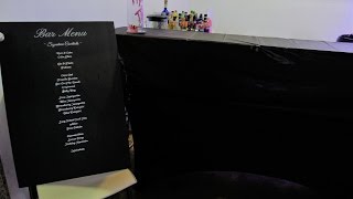 My Bar Setup Customized Menu