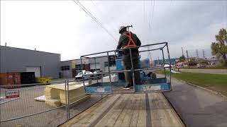 Genie Telescopic lift by Titanic Trailer Services 51 views 4 years ago 1 minute, 7 seconds