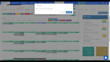 How to approve or deny time off request