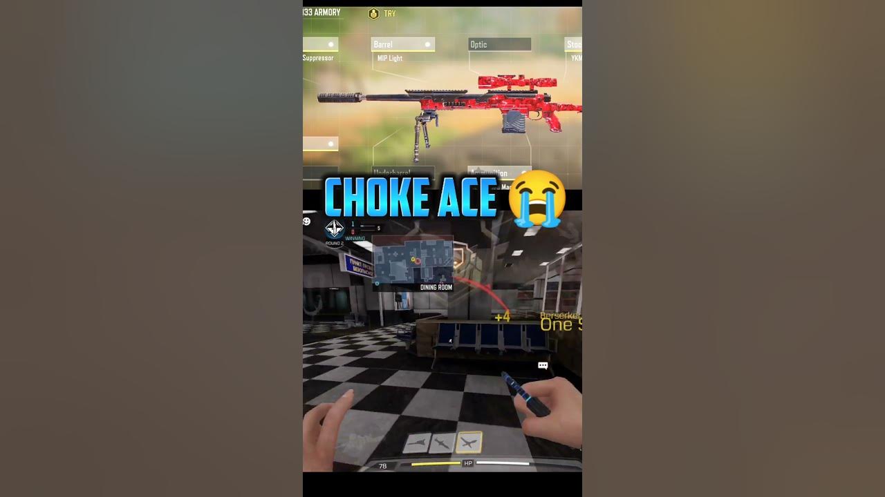 Choke Ace Snd Rank shorts callofduty callofduty callofdutymobile 