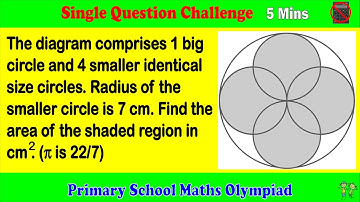Primary School Math Olympiad - Single Question Challenge, 5 Minutes.