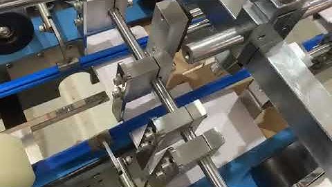 Rolam 1450PC Crash Lock Bottom Gluer with Special Alignment Device