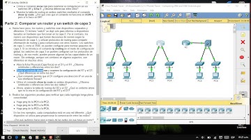 1.2.1.7 Packet Tracer - Comparing 2960 and 3560 Switches Instructions