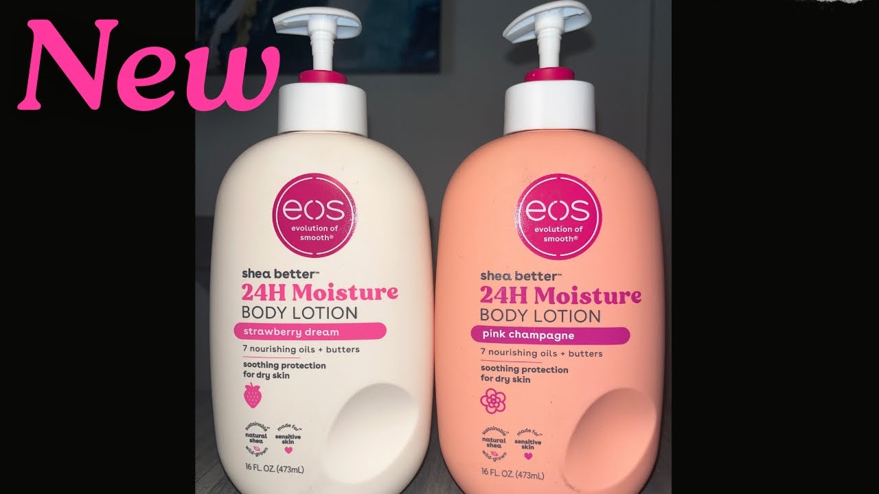 New EOS lotions First Impressions Full EOS Collection - YouTube