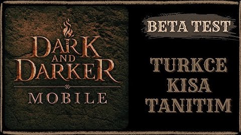 dark and darker mobile..