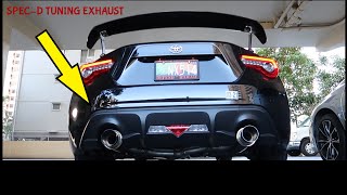 Is the spec-d tuning exhaust for Toyota 86/BRZ/FRS WORTH IT?