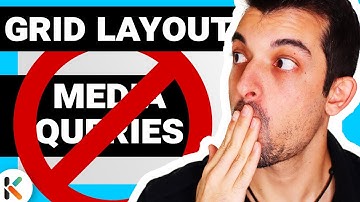 💙 TRUCO!! Layout RESPONSIVE con CSS grid layout SIN usar MEDIA QUERIES