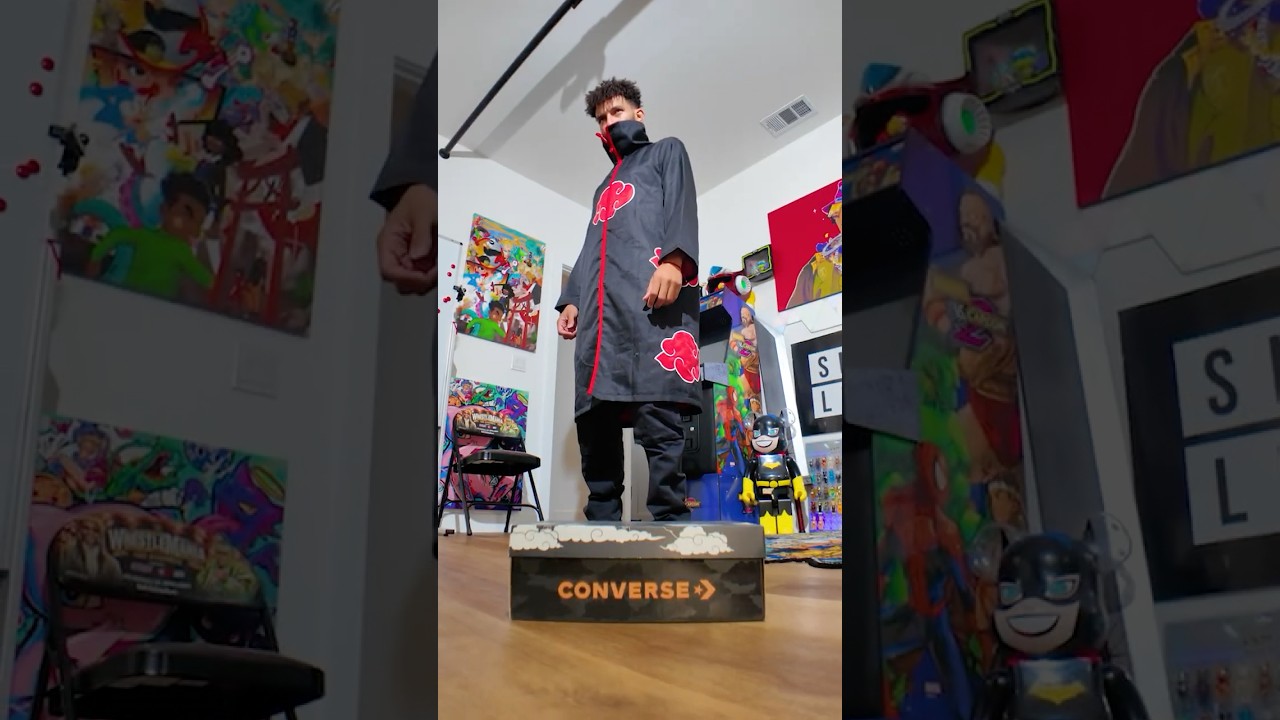 This Naruto x Converse Collab is PURE AURA! 🔥