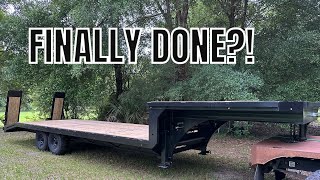 Stepdeck Gooseneck Is Done?! Pt 9