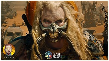 Matching Mad Max Color Grading in Davinci Resolve