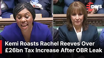 HEATED CLASH: Kemi Badenoch Roasts Rachel Reeves Over £26bn Tax Increase After OBR Leak | AC1E