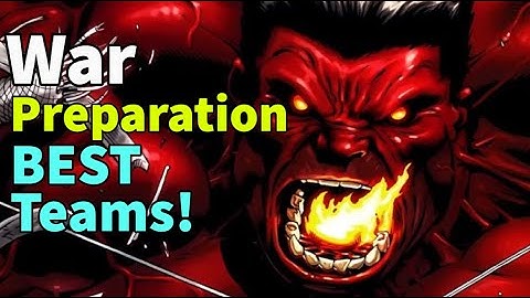 War Scourge! What Should You Build? MUST HAVE TEAMS! Preparation | MARVEL Strike Force - MSF