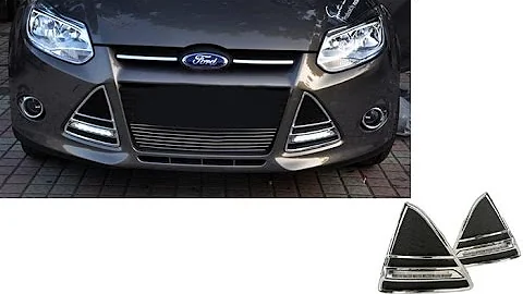 2012-2014 Ford Focus LED Tube Daytime Running Lights - DayDayNews