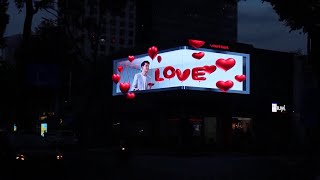 Viettel TV360 xuất hiện cực ấn tượng trên màn hình LED quảng cáo 3D screenshot 5